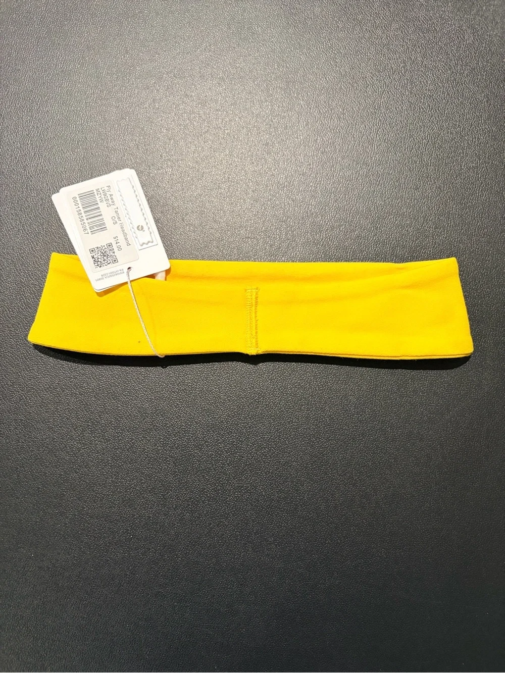 Lululemon Fly Away Tamer Headband O/S Maize Yellow